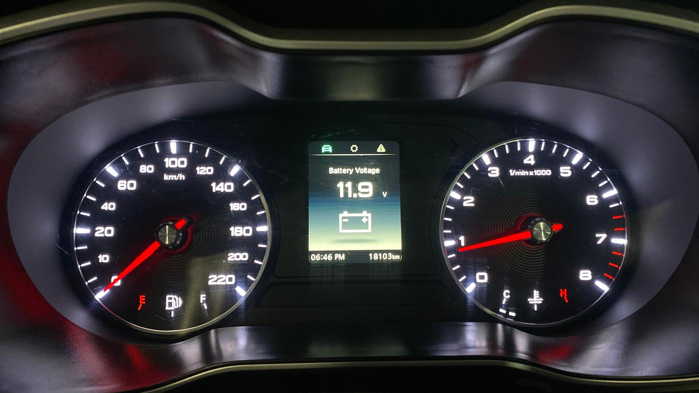 2022 MG ASTOR SUPER 1.5 MT, Petrol, Manual, 18,100 km, Odometer Image