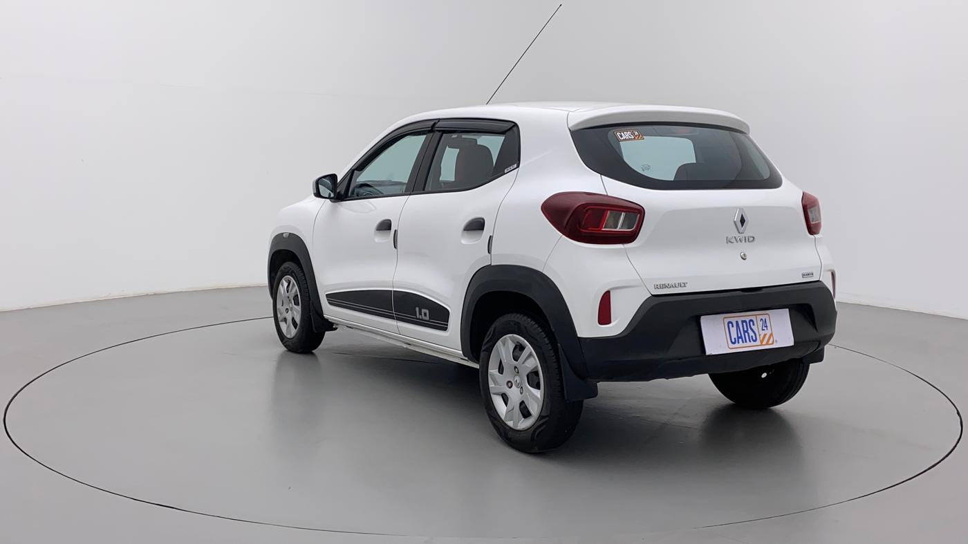 2021 Renault Kwid RXT 1.0 AMT (O), Petrol, Automatic, 5,923 km, Left Back Diagonal