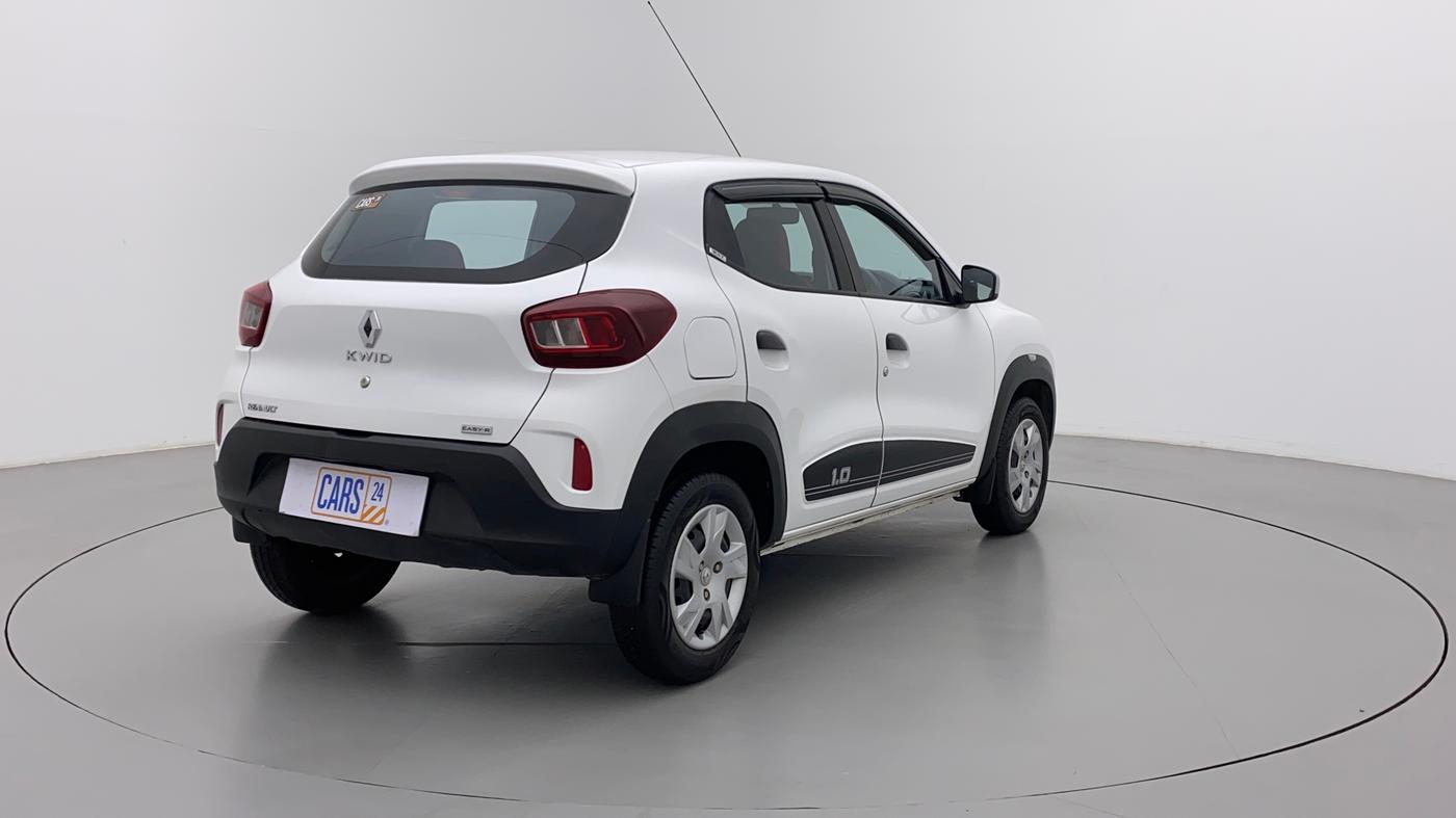 2021 Renault Kwid RXT 1.0 AMT (O), Petrol, Automatic, 5,923 km, Right Back Diagonal