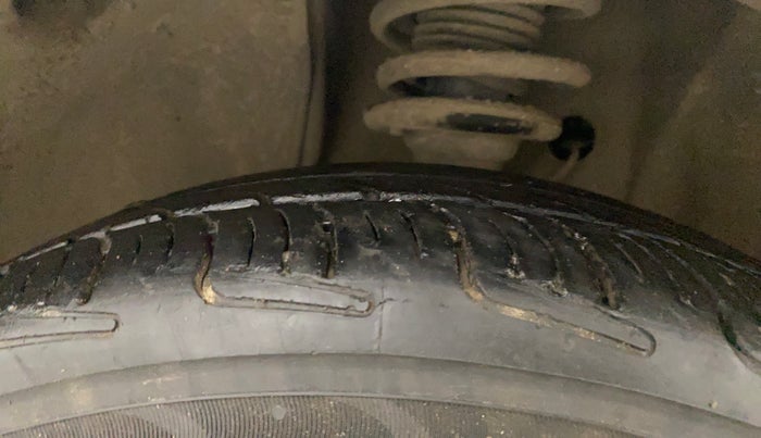 2017 Maruti IGNIS ALPHA 1.3 AMT, Diesel, Automatic, 88,910 km, Left Front Tyre Tread