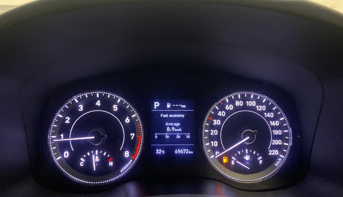 2021 Hyundai VENUE SX PLUS 1.0 TURBO DCT, Petrol, Automatic, 69,670 km, Odometer Image