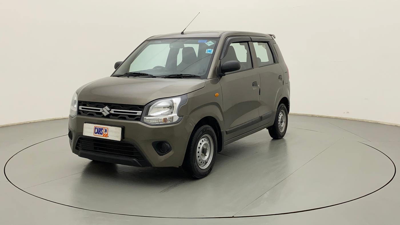 2021 Maruti New Wagon-R LXI CNG 1.0, CNG, Manual, 26,161 km, Left Front Diagonal