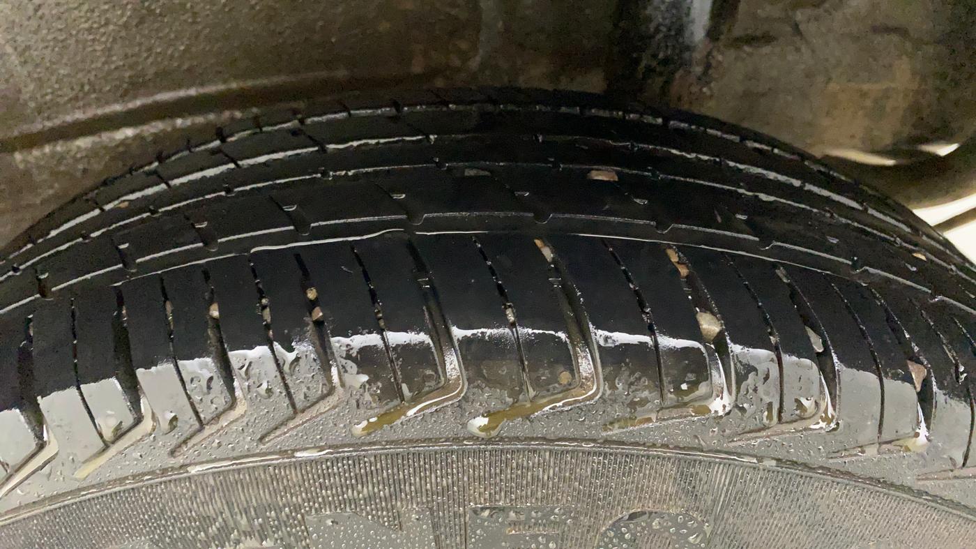 2021 Maruti New Wagon-R LXI CNG 1.0, CNG, Manual, 26,161 km, Left Rear Tyre Tread