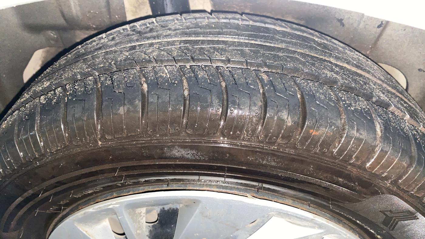 2021 Maruti Ertiga VXI SHVS, Petrol, Manual, 79,857 km, Right Rear Tyre Tread