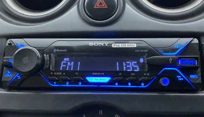 2018 Datsun Go T, Petrol, Manual, 65,622 km, Infotainment System