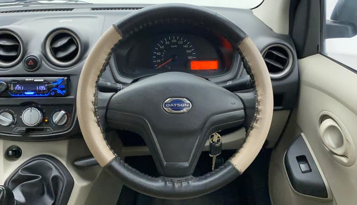 2018 Datsun Go T, Petrol, Manual, 65,622 km, Steering Wheel Close Up