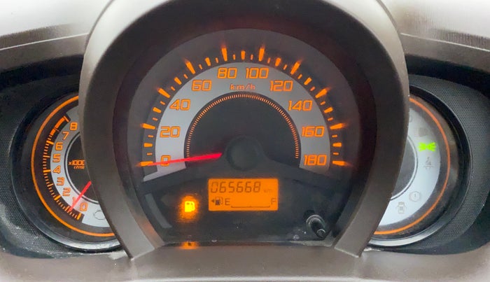2013 Honda Brio S MT, Petrol, Manual, 65,665 km, Odometer Image