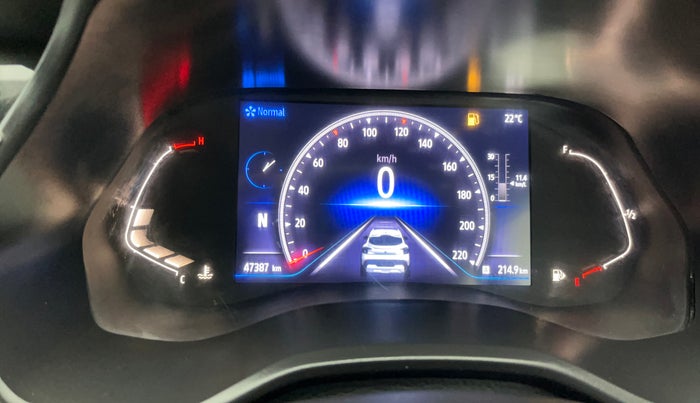 2022 Renault Kiger RXZ TURBO CVT DUAL TONE, Petrol, Automatic, 47,383 km, Odometer Image