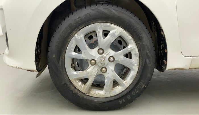 2017 Hyundai Grand i10 SPORTZ 1.2 KAPPA VTVT, CNG, Manual, 96,561 km, Left Front Wheel