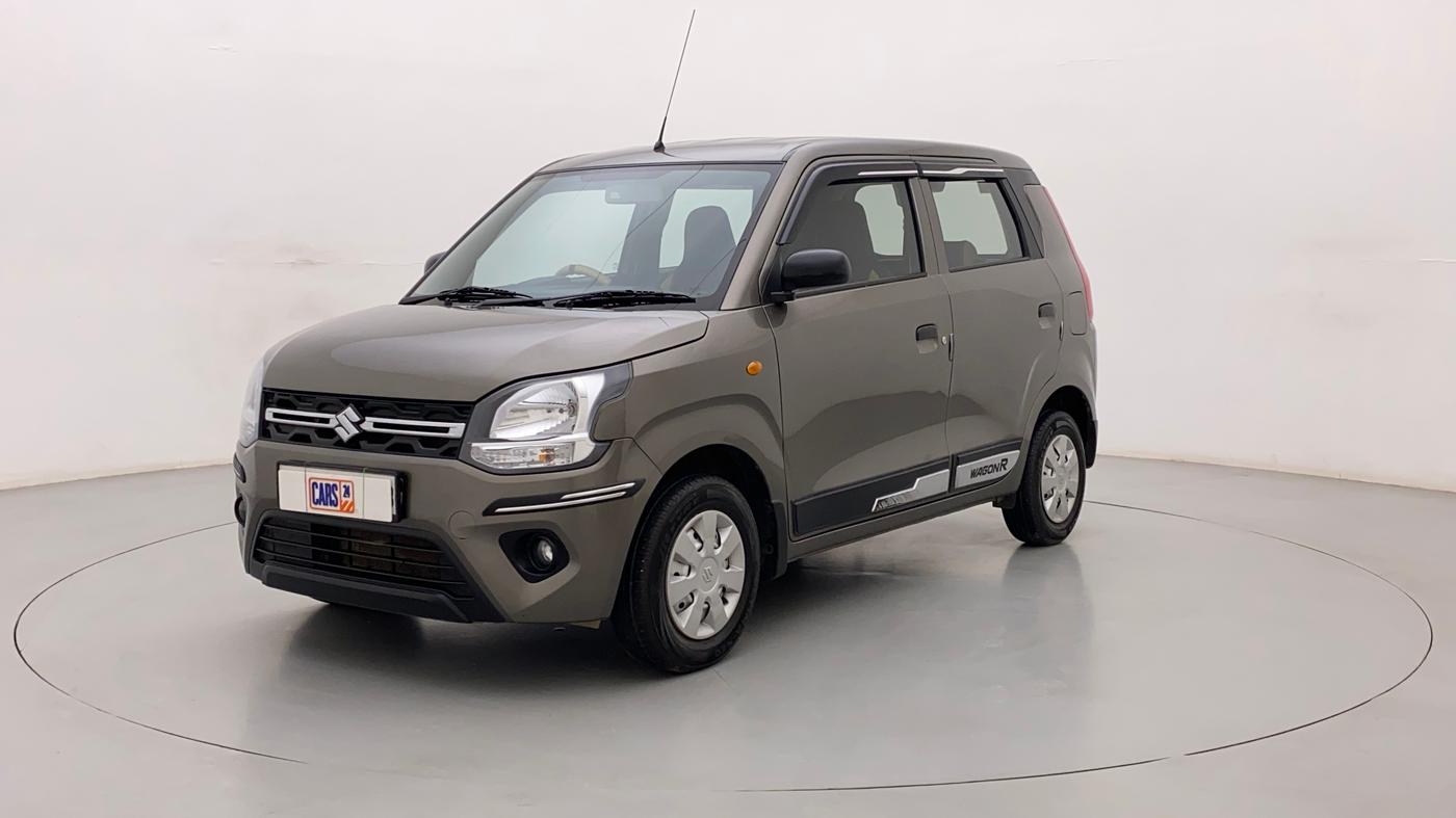 2021 Maruti New Wagon-R LXI 1.0, Petrol, Manual, 42,481 km, Left Front Diagonal