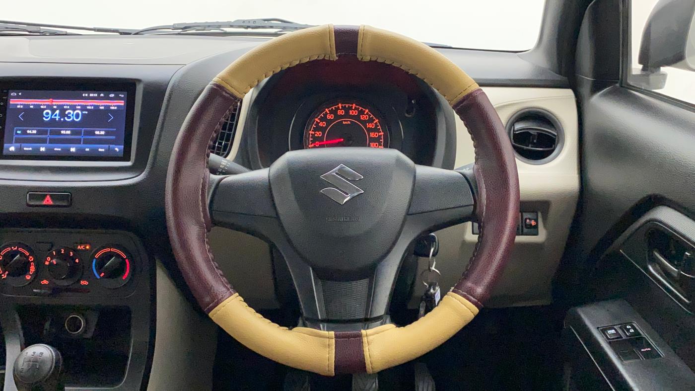 2021 Maruti New Wagon-R LXI 1.0, Petrol, Manual, 42,481 km, Steering Wheel Close Up