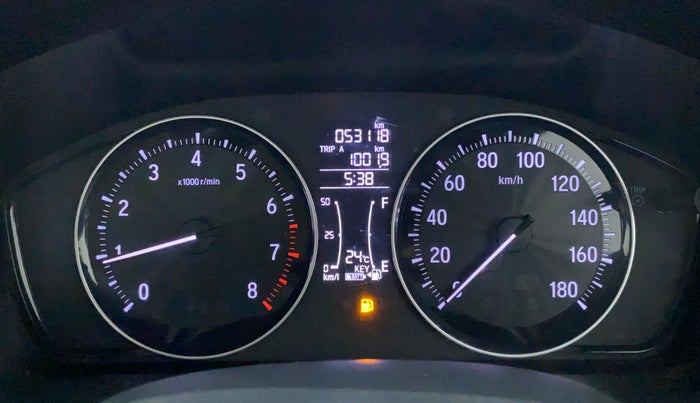2018 Honda Amaze 1.2L I-VTEC VX, CNG, Manual, 53,117 km, Odometer Image