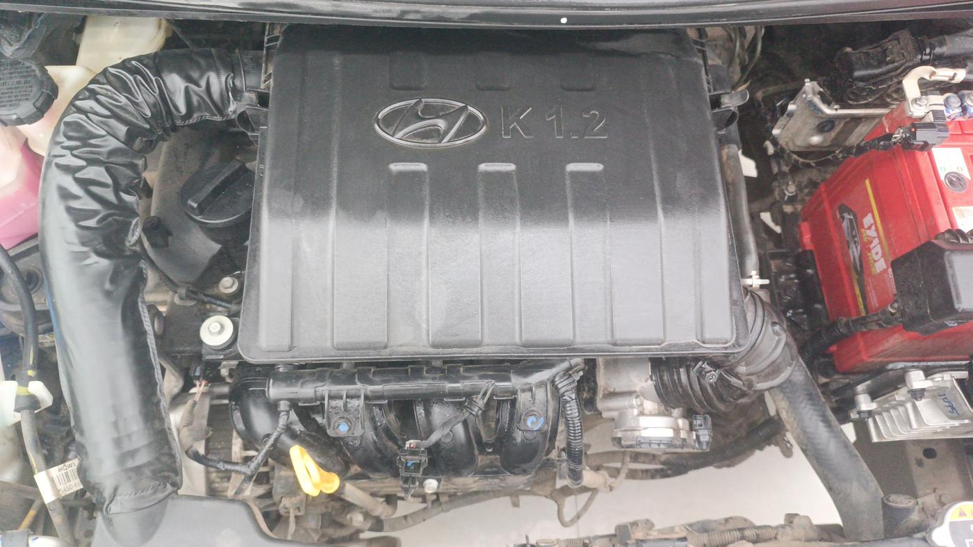 2024 Hyundai GRAND I10 NIOS SPORTZ AMT 1.2 KAPPA VTVT, Petrol, Automatic, 17,688 km, Engine View