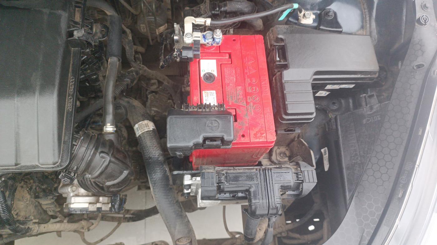 2024 Hyundai GRAND I10 NIOS SPORTZ AMT 1.2 KAPPA VTVT, Petrol, Automatic, 17,688 km, Engine View - Left