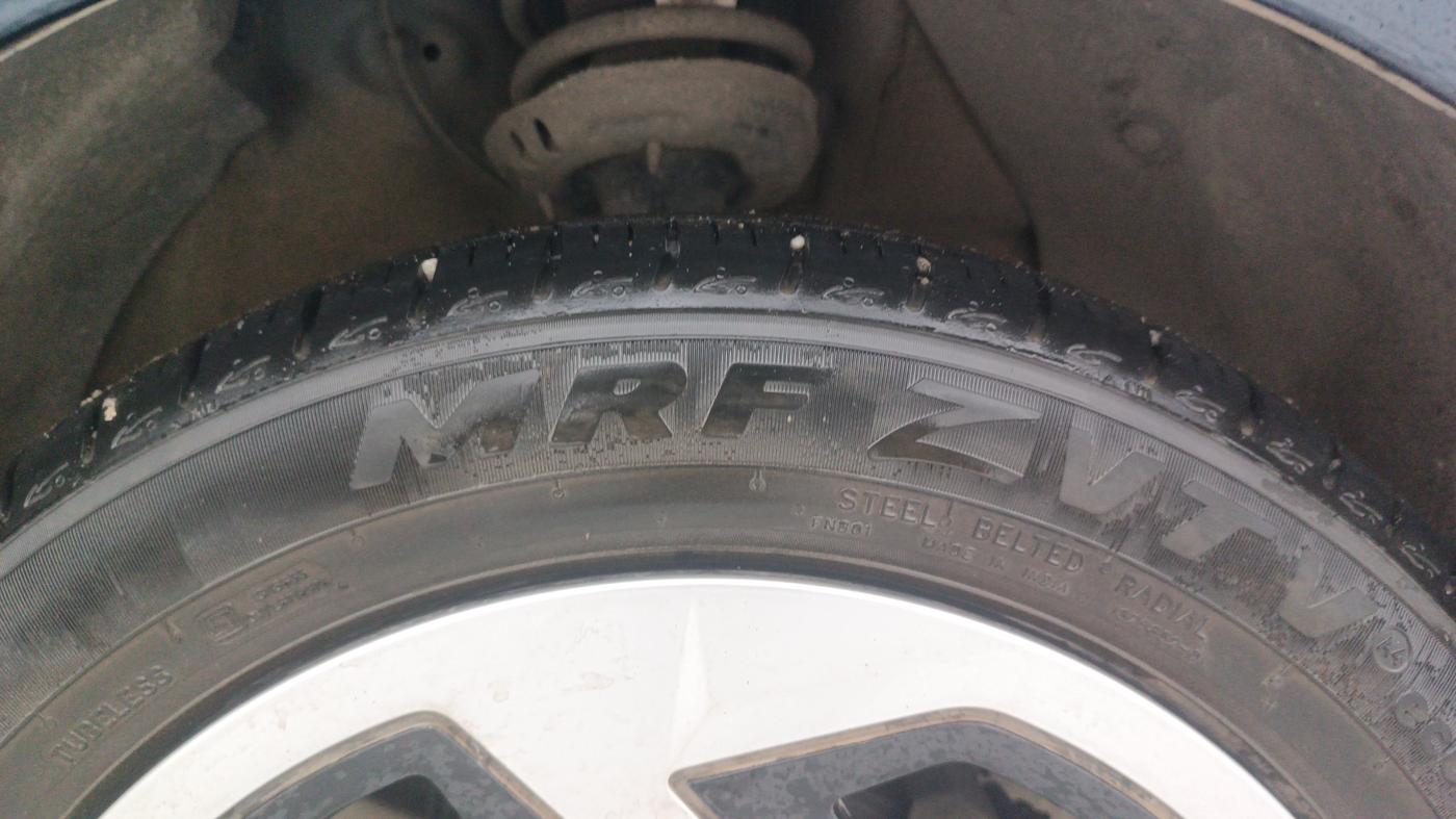 2024 Hyundai GRAND I10 NIOS SPORTZ AMT 1.2 KAPPA VTVT, Petrol, Automatic, 17,688 km, Right Front Tyre Tread