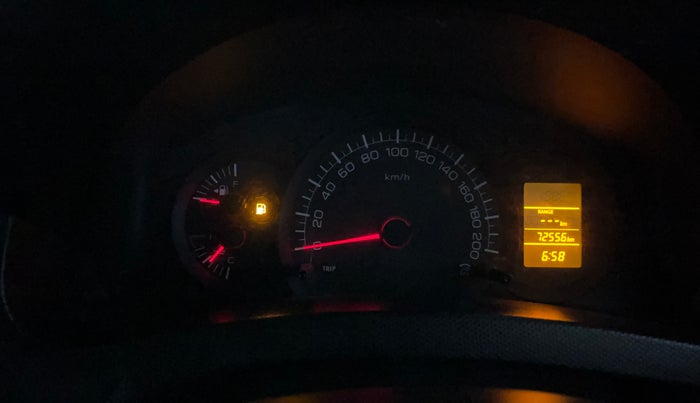 2016 Maruti Swift LXI (O), Petrol, Manual, 72,548 km, Odometer Image