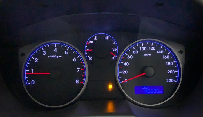 2012 Hyundai i20 MAGNA 1.2, Petrol, Manual, 46,225 km, Odometer Image