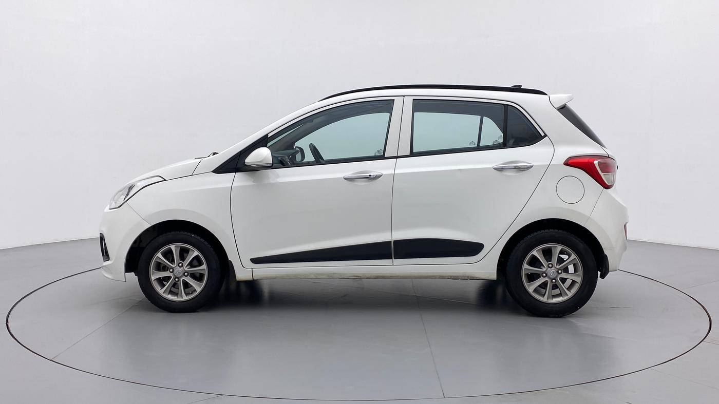 2016 Hyundai Grand i10 1.2 ASTA (O) AT, Petrol, Automatic, 73,494 km, Left Side