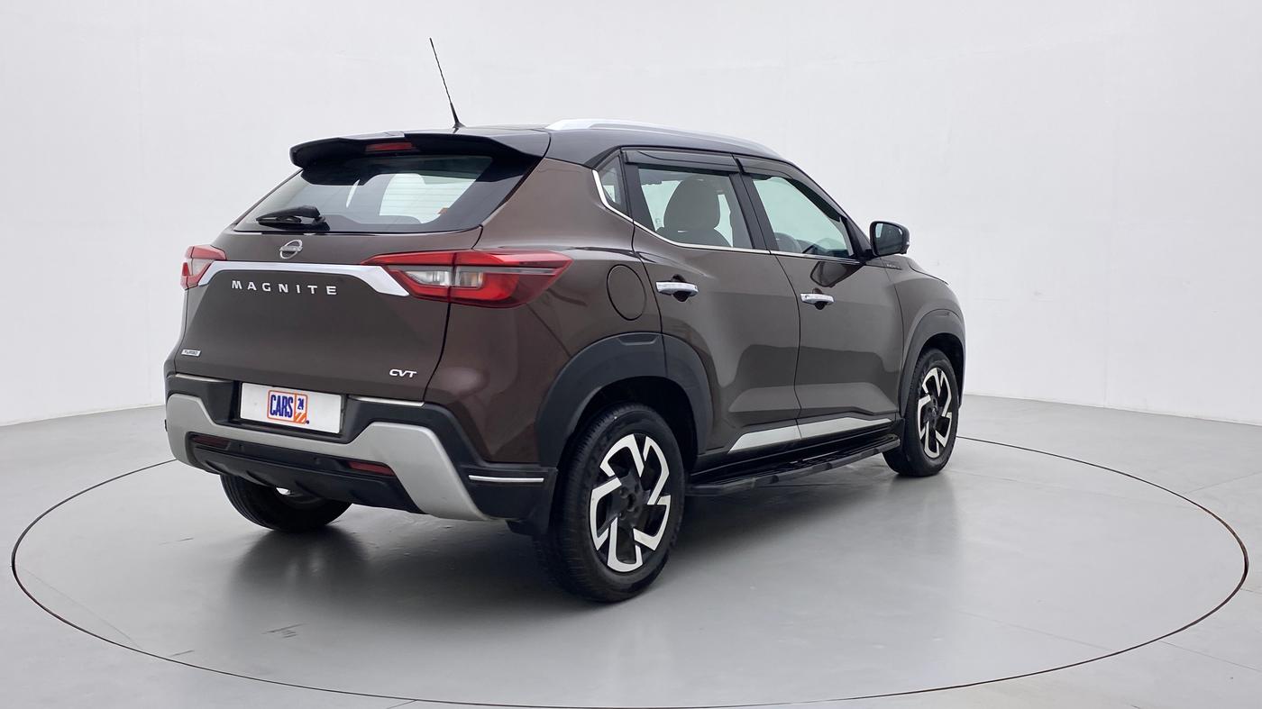 2021 Nissan MAGNITE XV PRIMIUM TURBO CVT, Petrol, Automatic, 17,535 km, Right Back Diagonal