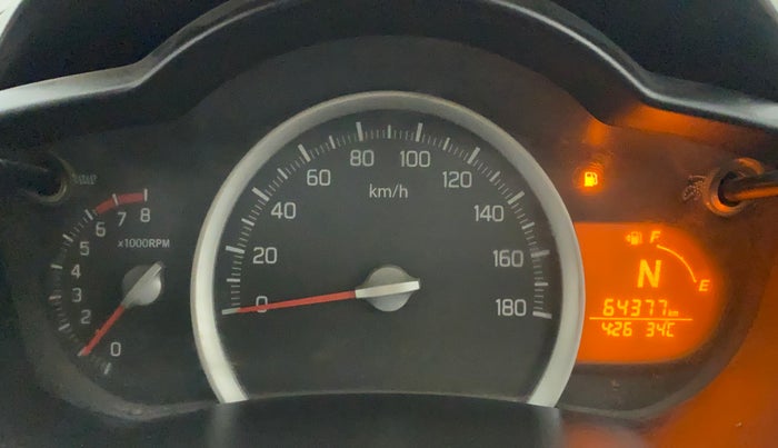 2016 Maruti Celerio VXI AMT, Petrol, Automatic, 64,491 km, Odometer Image