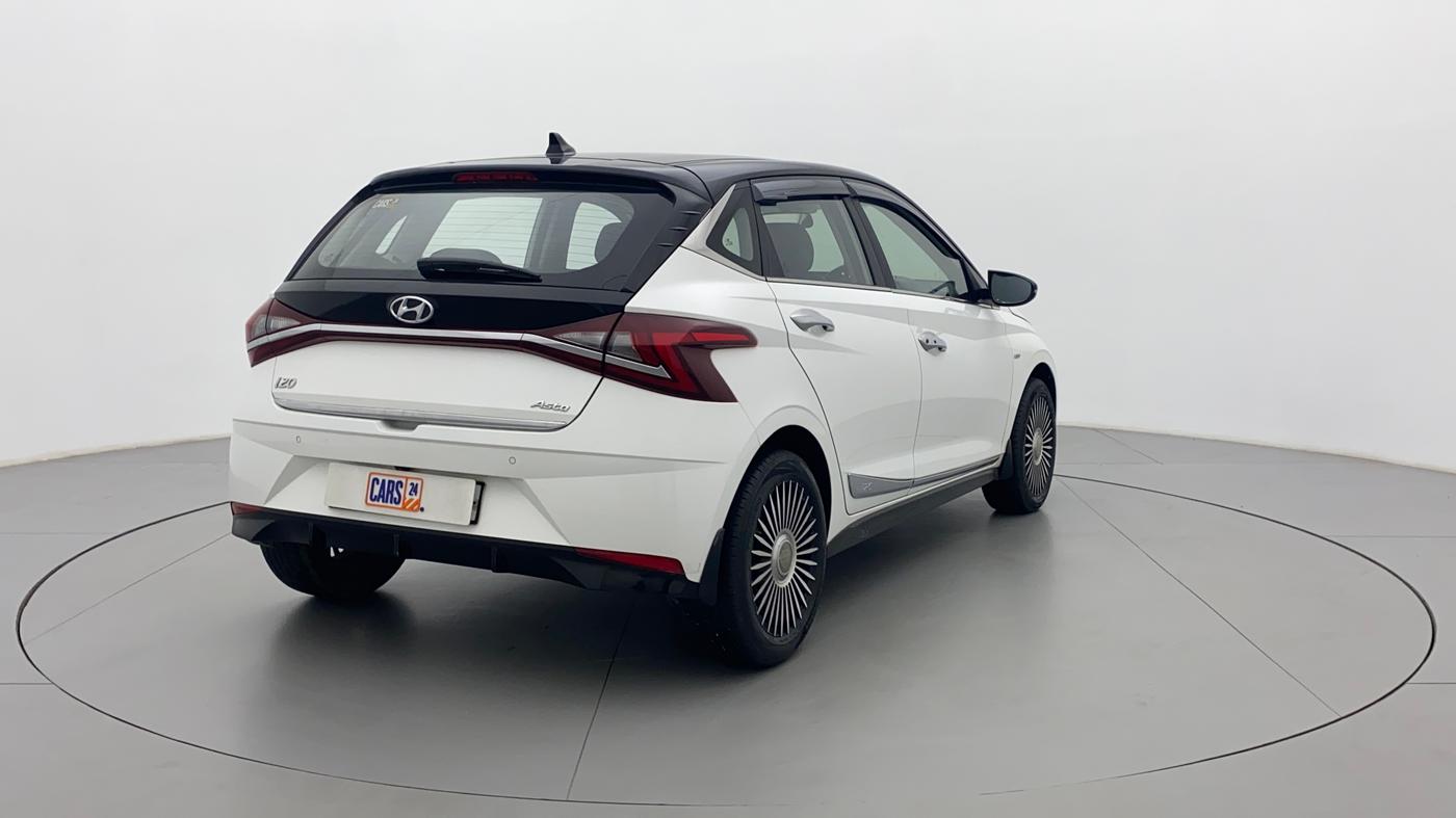 2022 Hyundai NEW I20 ASTA (O) 1.0 TURBO GDI DCT, Petrol, Automatic, 33,559 km, Right Back Diagonal