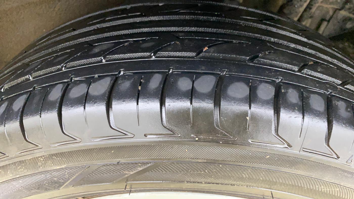 2021 Tata NEXON XMA DIESEL, Diesel, Automatic, 61,099 km, Left Rear Tyre Tread
