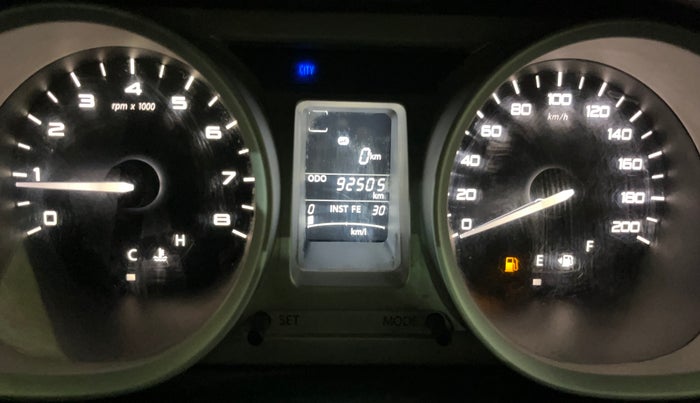 2016 Tata Tiago XZ PETROL, Petrol, Manual, 92,490 km, Odometer Image