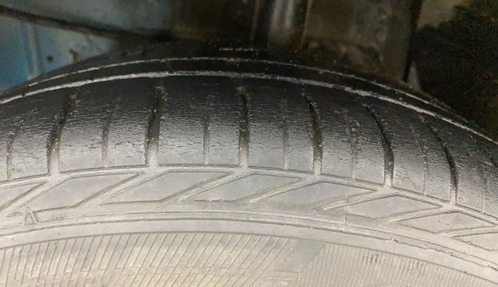 2019 Tata NEXON XMA PETROL, Petrol, Automatic, 48,451 km, Left Front Tyre Tread