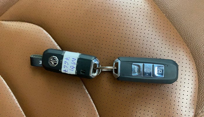 2021 MG HECTOR PLUS SELECT 2.0 DIESEL TURBO MT 7-STR, Diesel, Manual, 41,685 km, Key Close Up