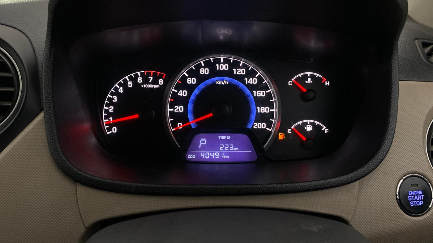 2016 Hyundai Grand i10 ASTA AT 1.2 KAPPA VTVT, Petrol, Automatic, 40,443 km, Odometer Image