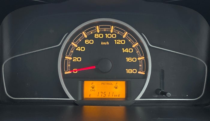 2021 Maruti Alto LXI CNG, CNG, Manual, 17,544 km, Odometer Image