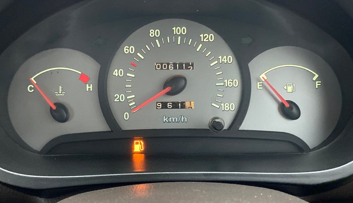 2013 Hyundai Santro Xing GL PLUS, Petrol, Manual, 6,111 km, Odometer Image