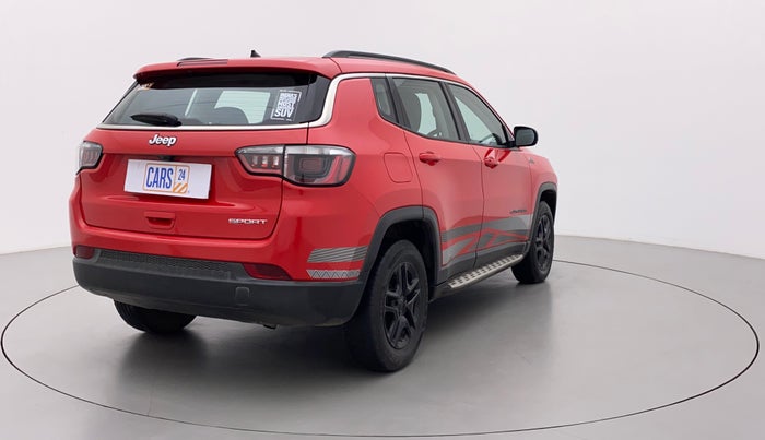 2018 Jeep Compass SPORT 2.0 DIESEL, Diesel, Manual, 60,477 km, Right Back Diagonal