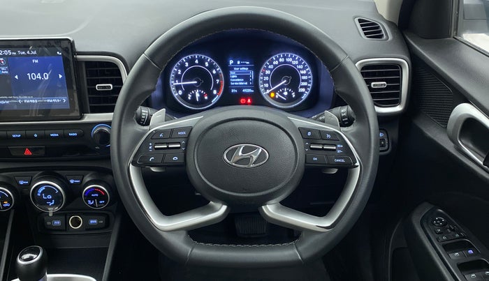 2021 Hyundai VENUE SX PLUS 1.0 TURBO DCT, Petrol, Automatic, 49,347 km, Steering Wheel Close Up