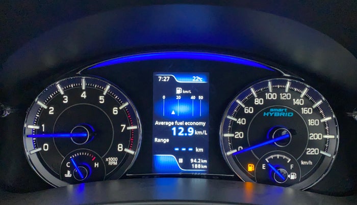 2022 Maruti Ciaz ALPHA 1.5 MT VTVT SHVS, Petrol, Manual, 281 km, Odometer Image