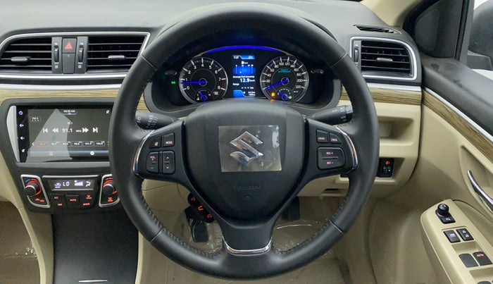 2022 Maruti Ciaz ALPHA 1.5 MT VTVT SHVS, Petrol, Manual, 281 km, Steering Wheel Close Up