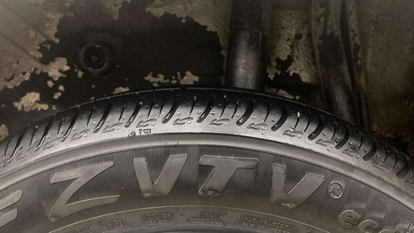 2017 Maruti Celerio ZXI, Petrol, Manual, 1,44,686 km, Left Rear Tyre Tread