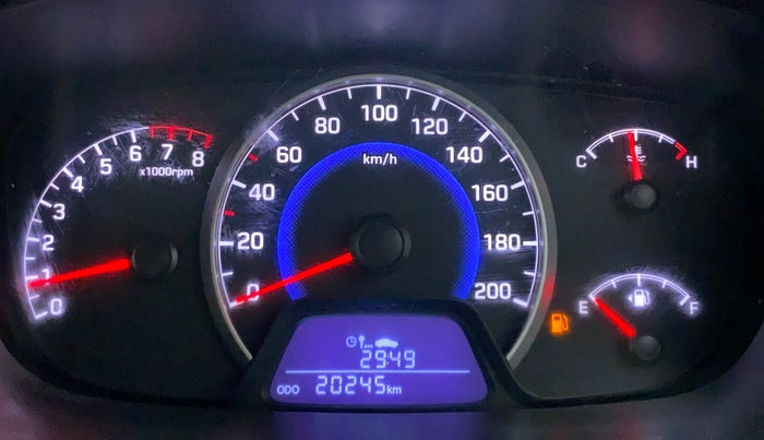 2016 Hyundai Grand i10 SPORTZ 1.2 KAPPA VTVT, Petrol, Manual, 20,244 km, Odometer Image