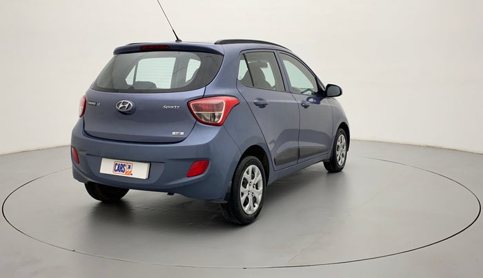 2016 Hyundai Grand i10 SPORTZ 1.2 KAPPA VTVT, Petrol, Manual, 20,244 km, Right Back Diagonal