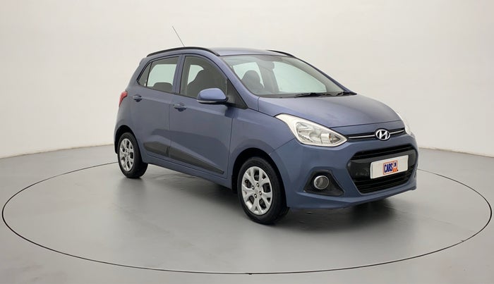 2016 Hyundai Grand i10 SPORTZ 1.2 KAPPA VTVT, Petrol, Manual, 20,244 km, Right Front Diagonal