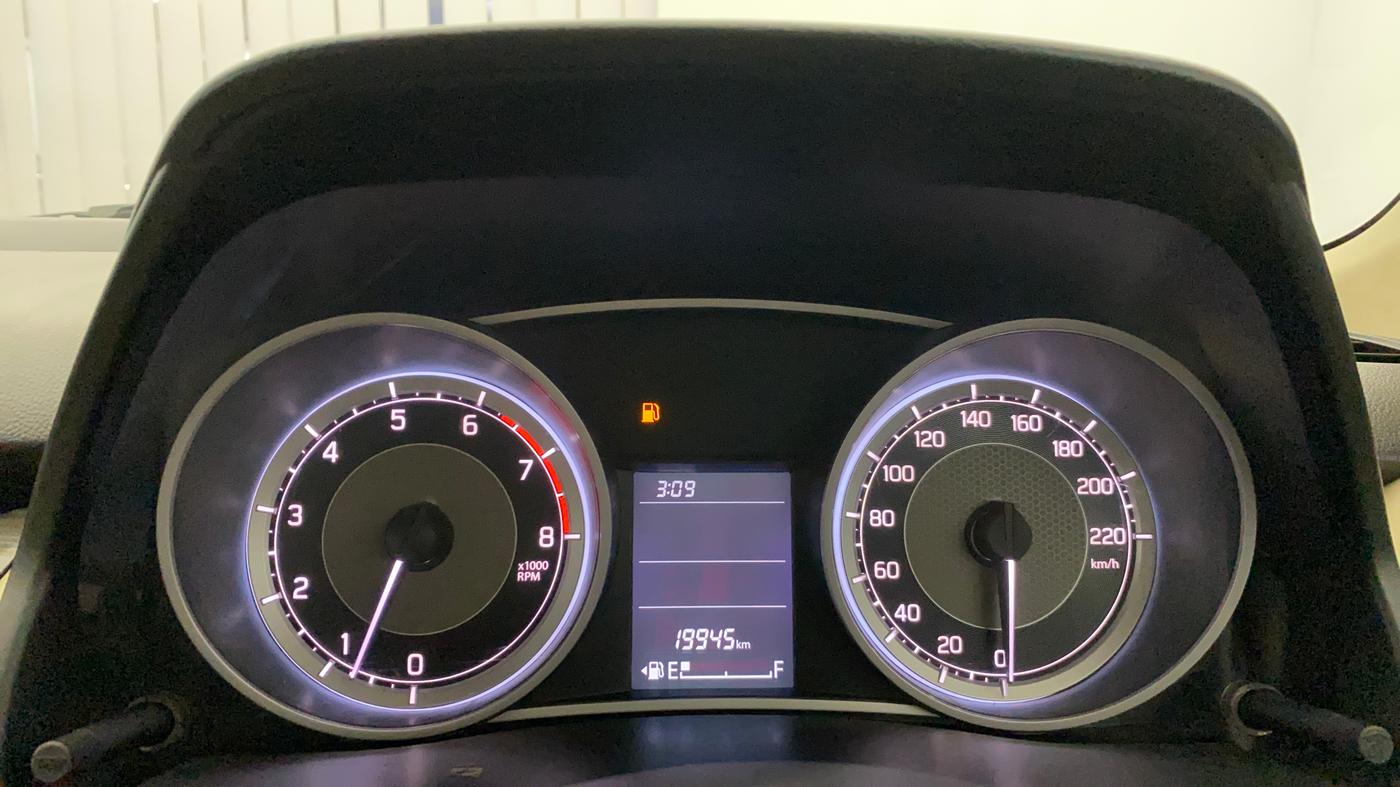 2024 Maruti Dzire VXI, Petrol, Manual, 19,924 km, Odometer Image