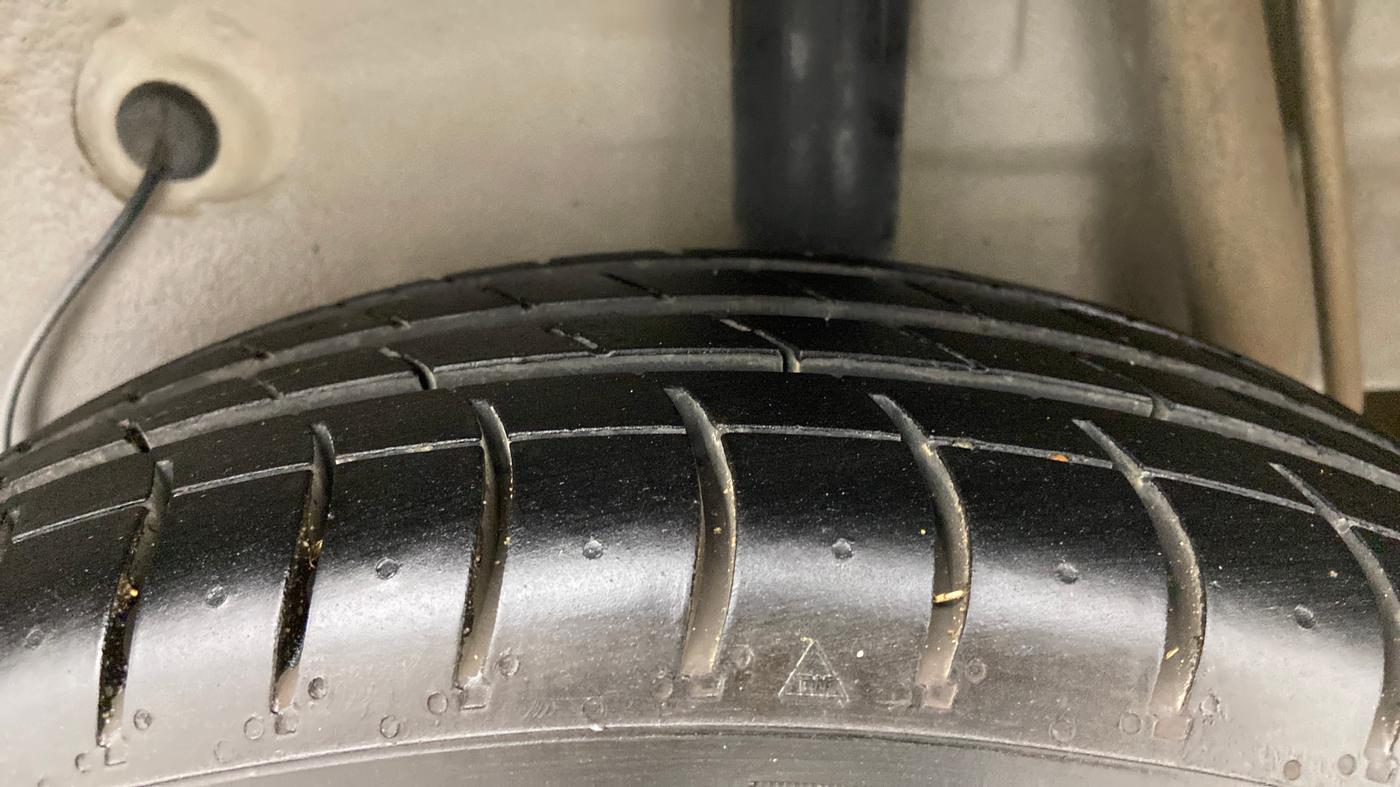 2019 Maruti Celerio ZXI AMT (O), Petrol, Automatic, 50,490 km, Left Rear Tyre Tread