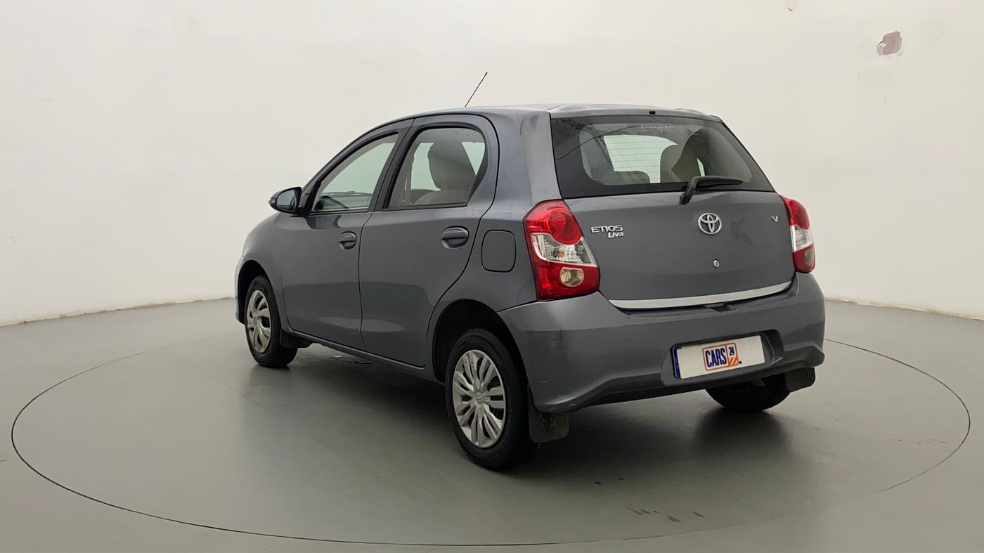 2017 Toyota Etios Liva V, Petrol, Manual, 50,456 km, Left Back Diagonal