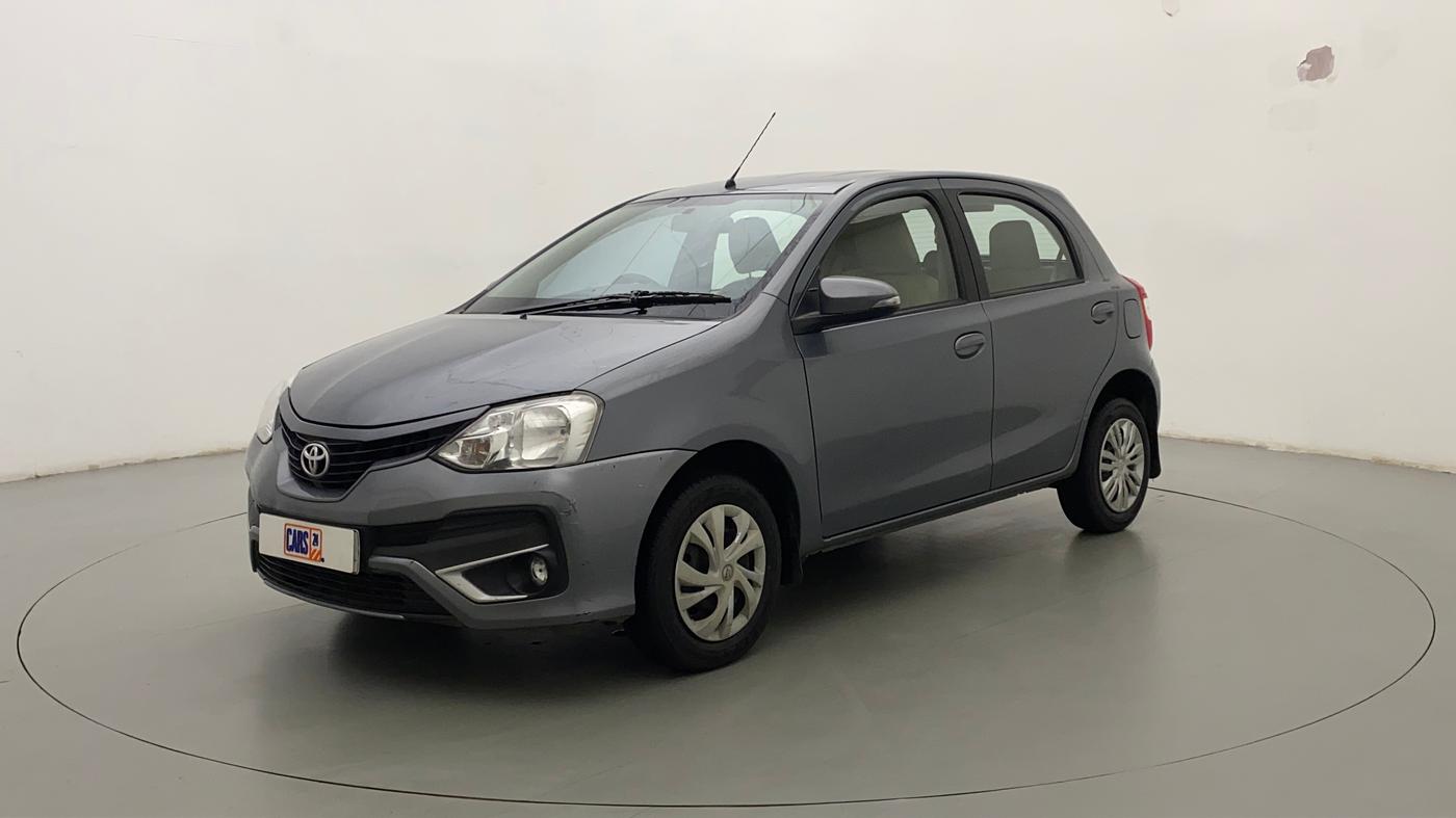 2017 Toyota Etios Liva V, Petrol, Manual, 50,456 km, Left Front Diagonal