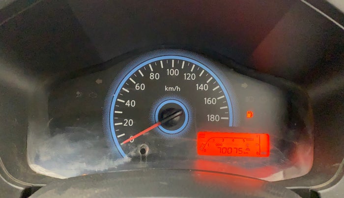 2018 Datsun Redi Go A, Petrol, Manual, 70,062 km, Odometer Image