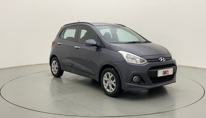2014 Hyundai Grand i10 SPORTZ 1.2 KAPPA VTVT, Petrol, Manual, 56,750 km, Right Front Diagonal
