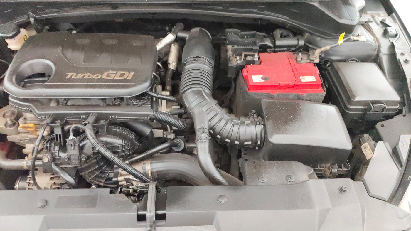 2021 Hyundai NEW I20 ASTA (O) 1.0 TURBO GDI DCT, Petrol, Automatic, 45,194 km, Engine View - Left