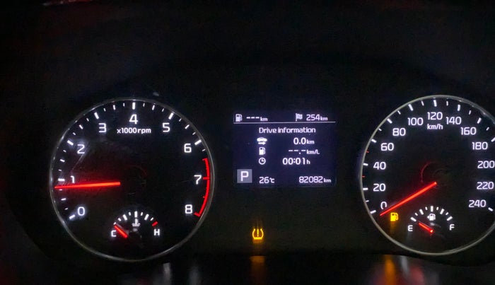 2021 KIA SELTOS HTX IVT 1.5 PETROL, Petrol, Automatic, 82,069 km, Odometer Image