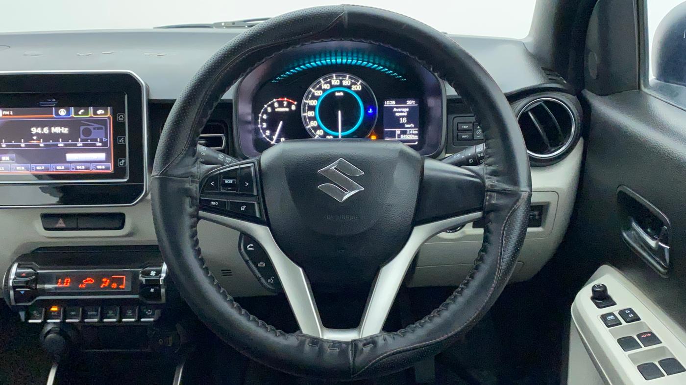 2017 Maruti IGNIS ALPHA 1.2, Petrol, Manual, 64,694 km, Steering Wheel Close Up