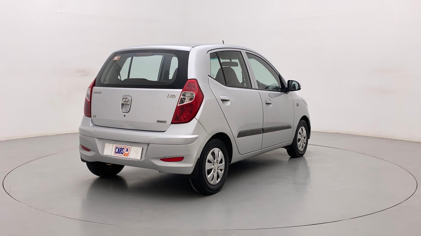 2010 Hyundai i10 MAGNA 1.2, Petrol, Manual, 89,829 km, Right Back Diagonal